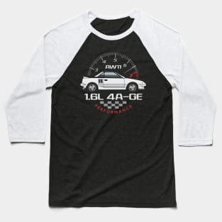 4A-GE-White Baseball T-Shirt